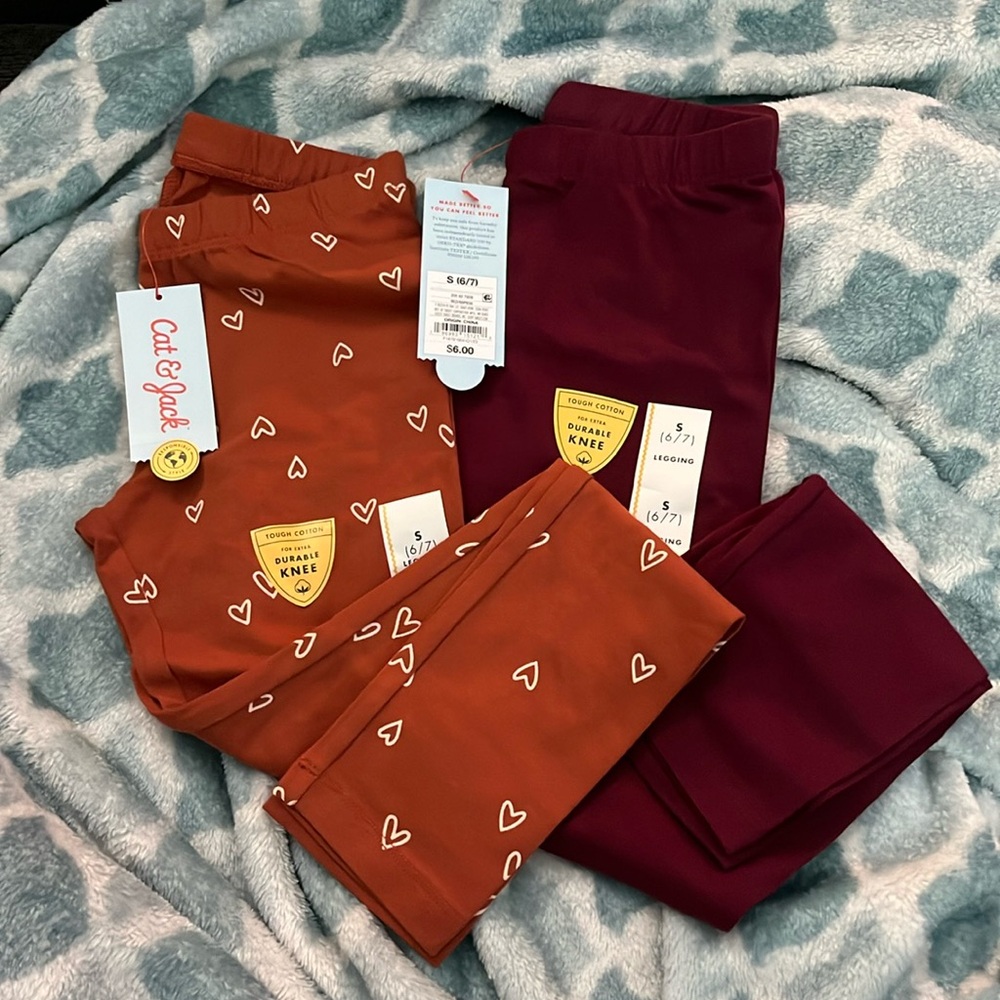 NEW cat & Jack legging bundle